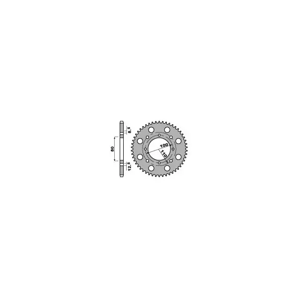 Couronne PBR acier standard 819 - 520