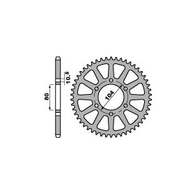 Couronne PBR acier standard 478 - 520
