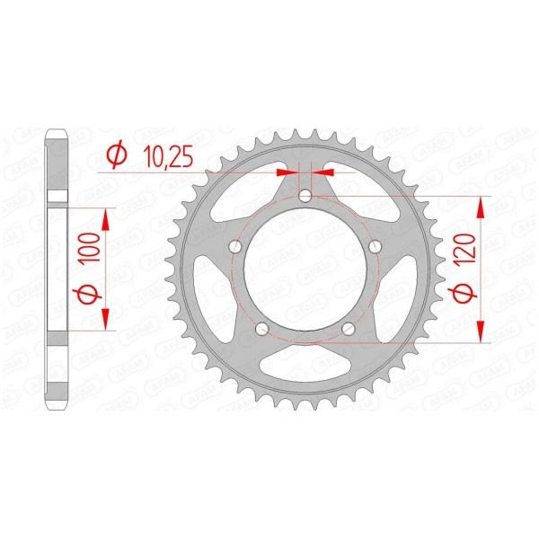 Couronne AFAM 40 dents 