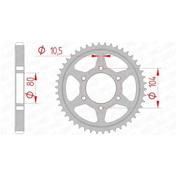 Couronne AFAM 41 dents 