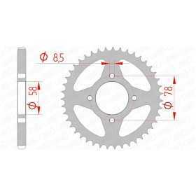 Couronne AFAM 43 dents 