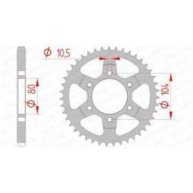 Couronne AFAM 41 dents 