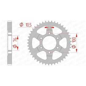 Couronne AFAM 52 dents 