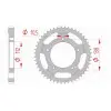 Couronne AFAM acier standard 12607 - 530