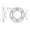 Couronne AFAM acier standard 10502 - 525