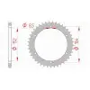 Couronne AFAM acier standard 12502 - 520