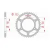 Couronne AFAM acier standard 16500 - 520