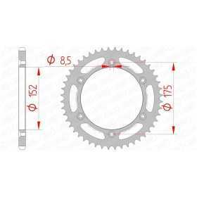 Couronne AFAM 46 dents 