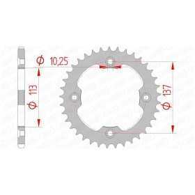 Couronne AFAM 37 dents 