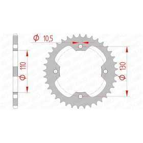 Couronne AFAM 38 dents 