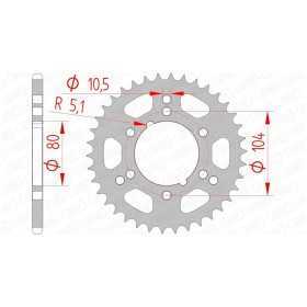 Couronne AFAM 38 dents 