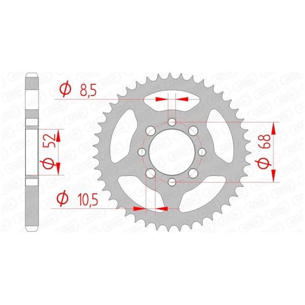 Couronne AFAM 40 dents 