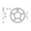 Couronne AFAM acier standard 10608 - 525