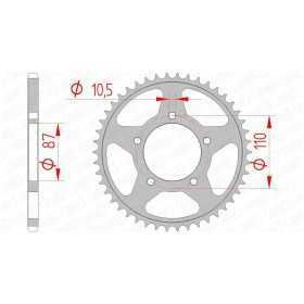 Couronne AFAM 46 dents 