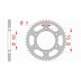 Couronne AFAM acier standard 50602 - 520