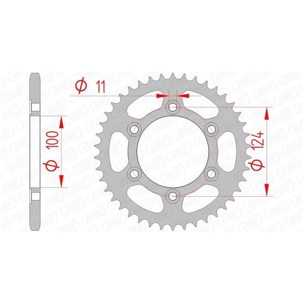 Couronne AFAM 48 dents 