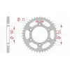 Couronne AFAM acier standard 50602 - 520
