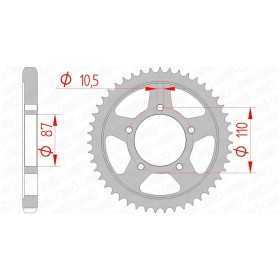 Couronne AFAM 48 dents 