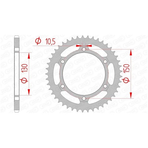 Couronne AFAM 48 dents 