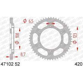 Couronne AFAM 52 dents 
