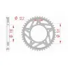 Couronne AFAM acier standard 164800 - 525