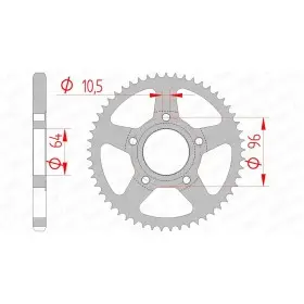 Couronne AFAM 53 dents 
