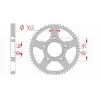 Couronne AFAM acier standard 10203 - 428