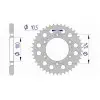 Couronne AFAM aluminium 51609 - 525