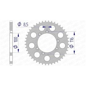 Couronne AFAM 44 dents