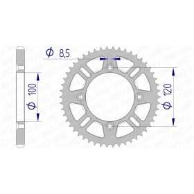 Couronne AFAM 48 dents 