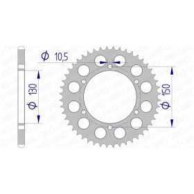 Couronne AFAM 46 dents 