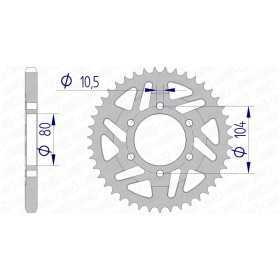 Couronne AFAM 43 dents 