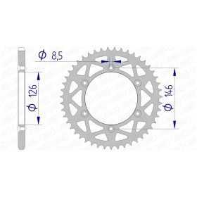 Couronne AFAM 47 dents 