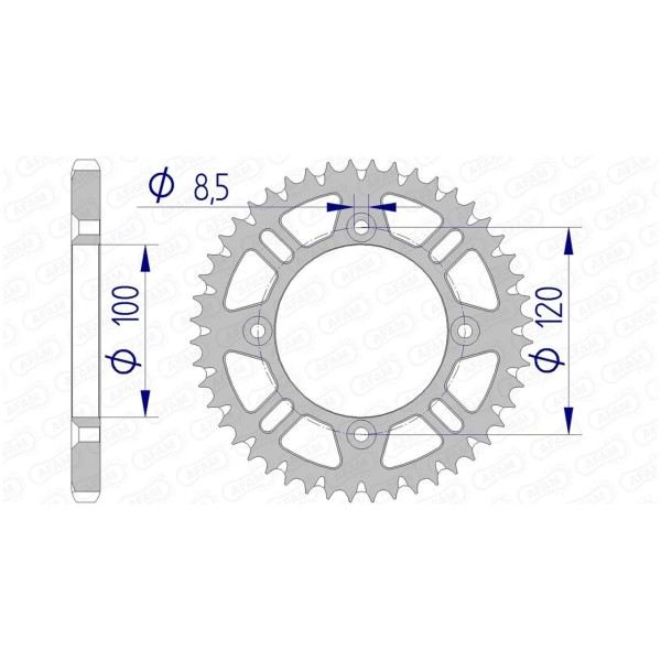 Couronne AFAM 50 dents 