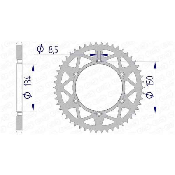 Couronne AFAM 50 dents 