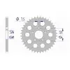 Couronne AFAM aluminium 72105 - 415