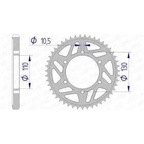 Couronne AFAM 47 dents 
