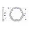 Couronne AFAM aluminium 51803 - 525