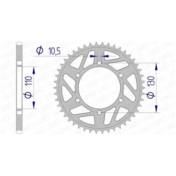 Couronne AFAM 41 dents 