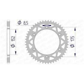 Couronne AFAM 50 dents 