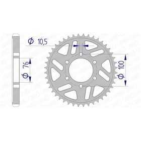 Couronne AFAM 45 dents 