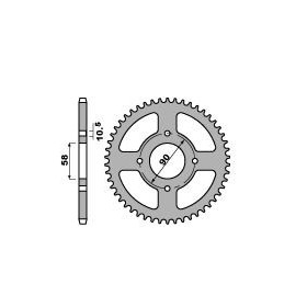 Couronne PBR acier standard 4668 - 520