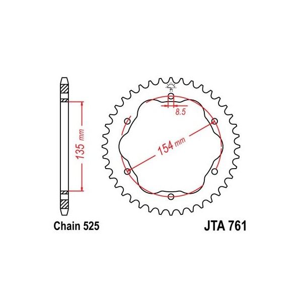 Couronne JT SPROCKETS 38 