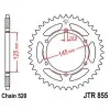 Couronne JT SPROCKETS acier standard 855 - 520