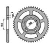 Couronne PBR 47 dents 