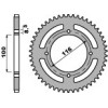 Couronne PBR 51 dents 