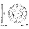Couronne B1 acier standard - 420