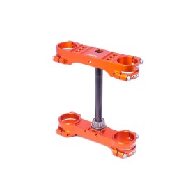 Té de fourche XTRIG Rocs Tech orange offset 22mm