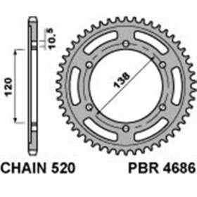 Couronne PBR 37 dents