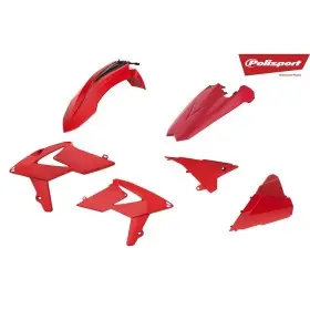 Kit plastiques POLISPORT rouge 